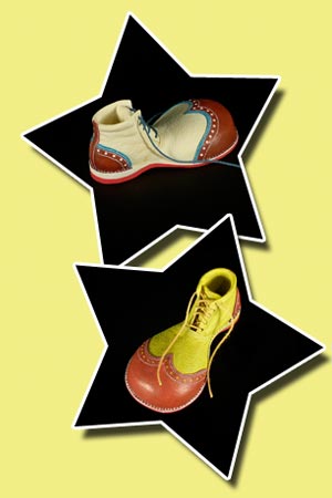 JRS shoes - Red, White & Blue, Red & Yellow